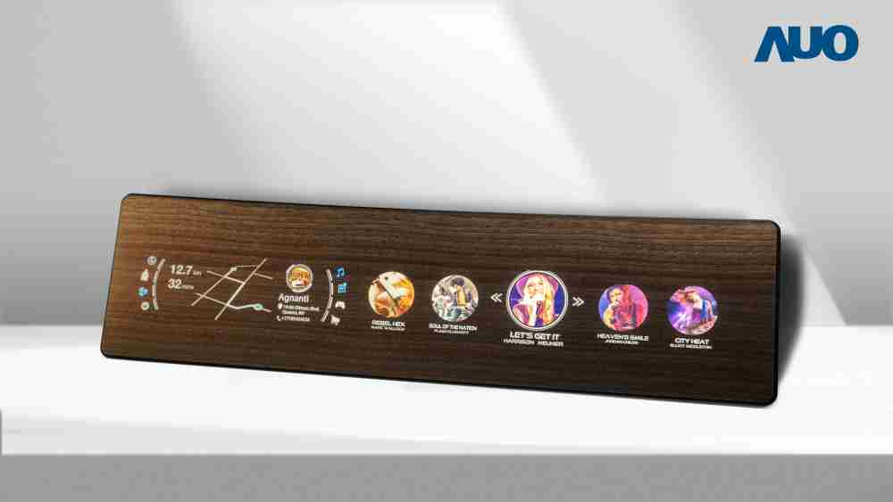 优游UB8研发全球最高穿透度达80%的AmLED木纹显示器，，，，可于使用时呈现高亮度、、、清晰可见的信息，，，，并在不使用时回归为单纯的饰板，，节能兼具美观